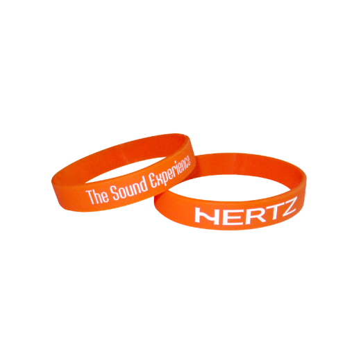 Náramek Hertz Orange Bracelet - Hertz Rubber Wristband