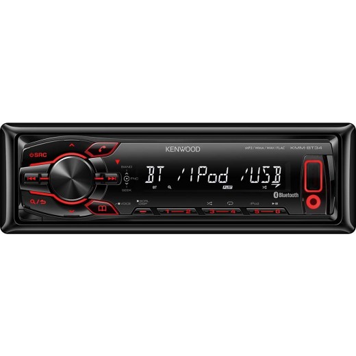 Bezmechanikové autorádio KENWOOD KMM-BT34