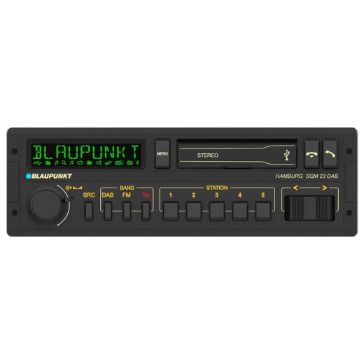 Retro autorádio Blaupunkt Hamburg SQM 23 DAB