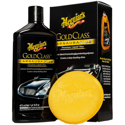 Tekutý vosk s přírodní karnaubou Meguiar's Gold Class Carnauba Plus Premium Liquid Wax (473 ml)