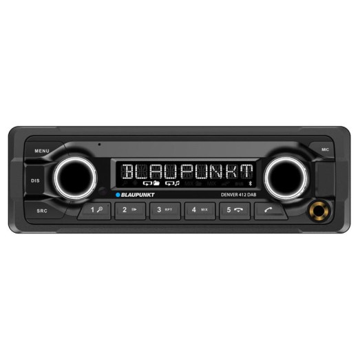 Odolné autorádio Blaupunkt Denver 412 DAB