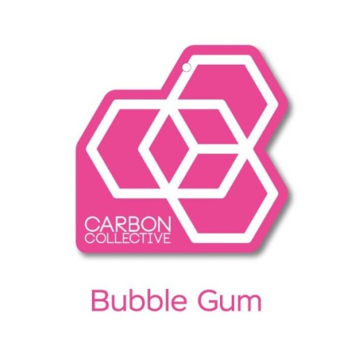 Car Fragrance Carbon Collective Hanging Air Fresheners - Sweet Shop Collection - Bubblegum
