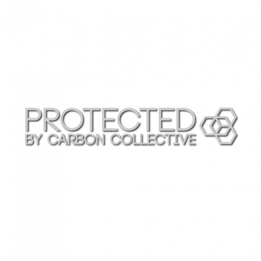 Sтикер Carbon Collective Protected – Etched Glass Window Sticker