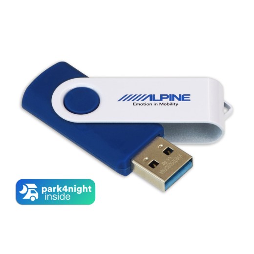 Park4Night databáze Alpine MHS-P4N