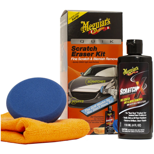 Sada pro rychlé odstranění drobných škrábanců Meguiar's Quik Scratch Eraser Kit