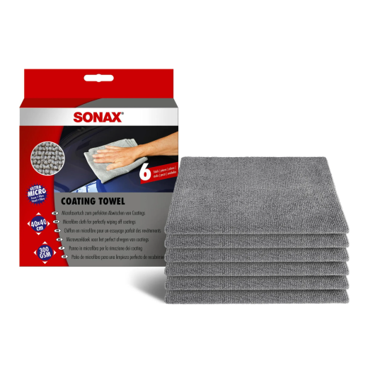 Mikrovláknové utěrky Sonax Coating Towel (6 Pack)