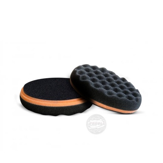 Polishing disc Scholl Concepts S SOFTouch Waffle Pad 90/30 mm Black