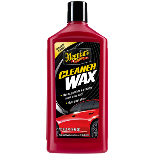 Lehce abrazivní leštěnka s voskem Meguiar's Cleaner Wax Liquid (473 ml)