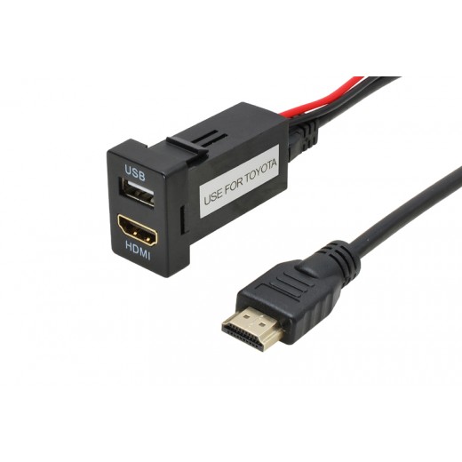 Toyota conector HDMI / USB