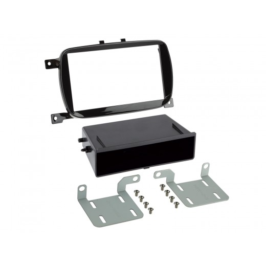 Car radio reduction frame for Fiat 500