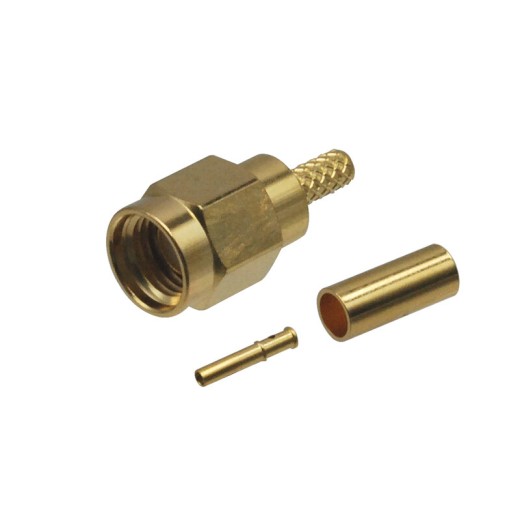 Antenna connector SMA-C V/R female 295019