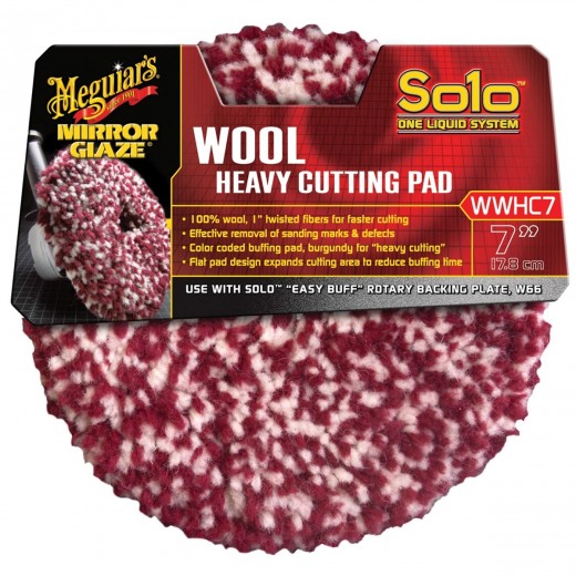 Meguiars Solo Wool Heavy Cutting Pad 7