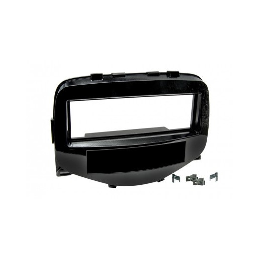 Rámeček autorádia 1DIN - Toyota Aygo / Citroen C1 / Peugeot 108 UNI1