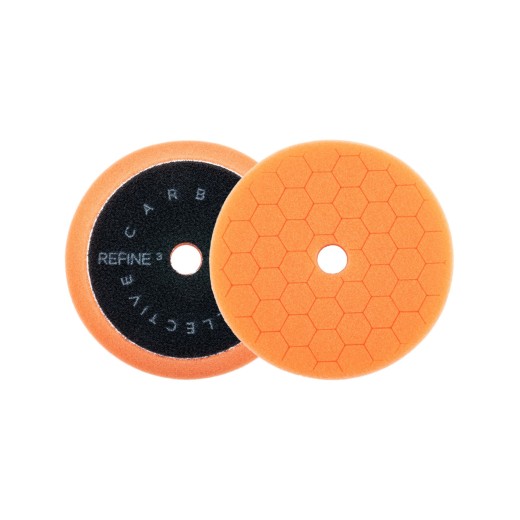Lešticí kotouč Carbon Collective HEX Polishing Pad 3 Orange - 3″ (80 mm)