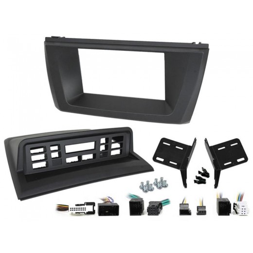 Car radio reduction frame for BMW X3