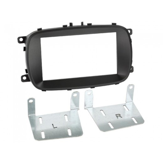 Car radio reduction frame for Fiat 500X