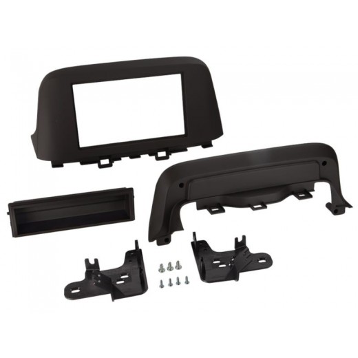 Car radio reduction frame for Hyundai Kona