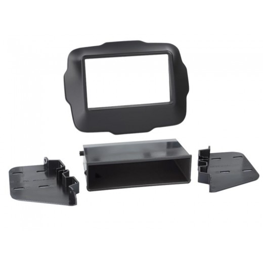 Car radio reduction frame for Jeep Renegade
