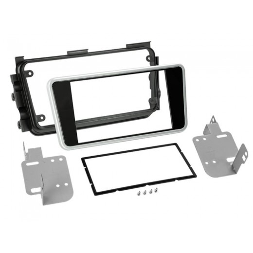 Car radio reduction frame for Nissan Micra