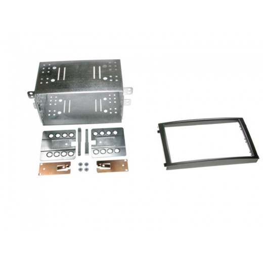 Car radio reduction frame for Ssang Yong Rexton II