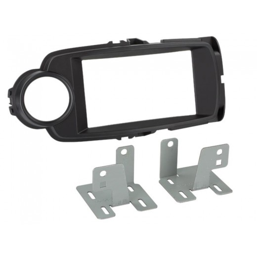 Car radio reduction frame for Toyota Yaris