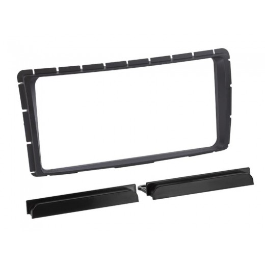 Car radio reduction frame for Toyota Hilux