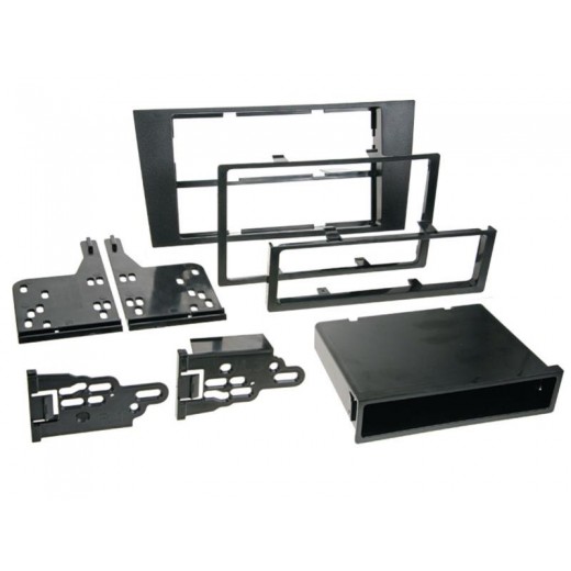 Car radio reduction frame for Audi A4