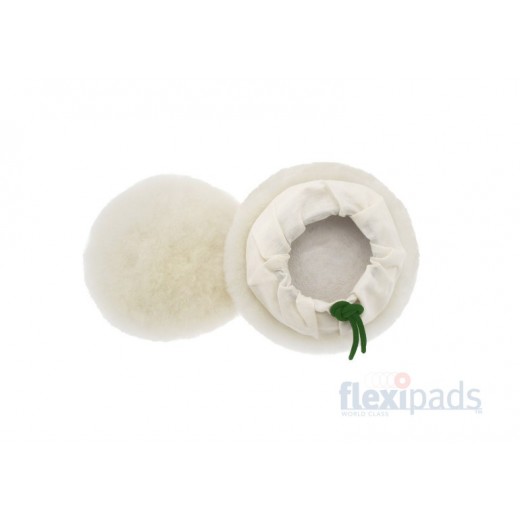 Flexipads Merino Lambs Wool Tie Cord 125 polishing pad