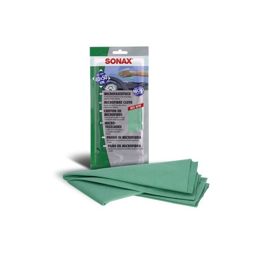 Sonax кърпа от микрофибър стандарт - зелена