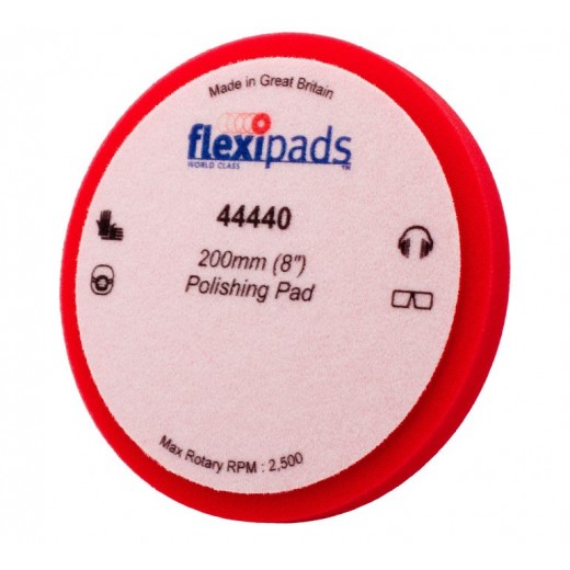 Lešticí kotouč Flexipads Red Ultra Soft Polishing Grip 200 x 30