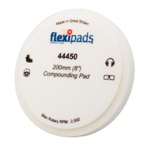 Lešticí kotouč Flexipads White Compounding Grip 200 x 30