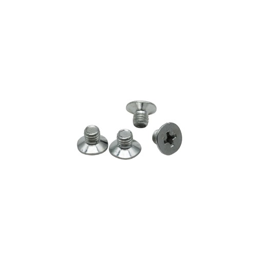 Set of screws for mounting a 2DIN car radio