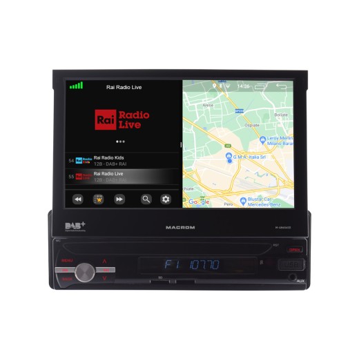 Radio auto Macrom M-AN6560DAB