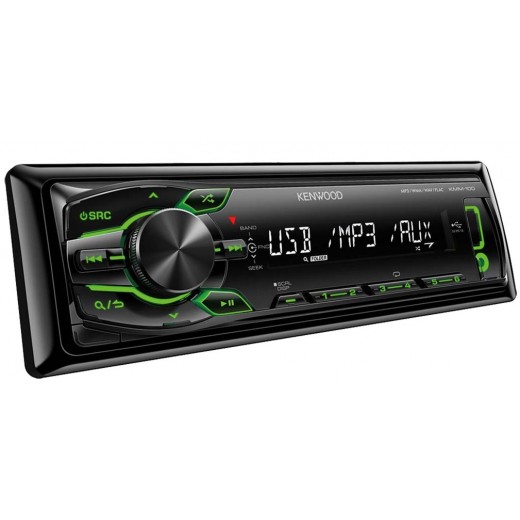 Bezmechanikové autorádio KENWOOD KMM-100GY
