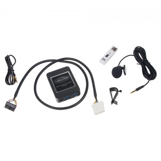 Carclever hudební přehrávač USB / AUX / Bluetooth pro Mazda / Ford