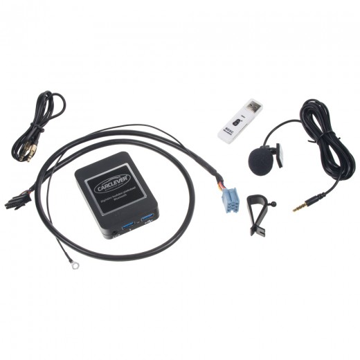 Carclever hudební přehrávač USB / AUX / Bluetooth pro VW / Škoda / Audi / Seat