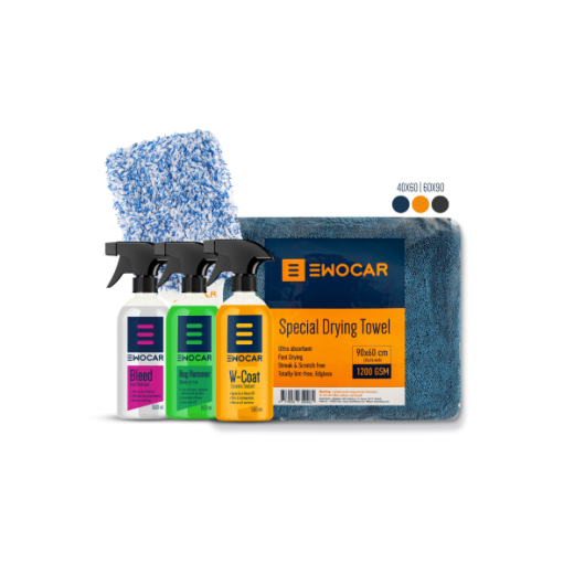Ewocar paket za vanjsku njegu, komplet za pranje i zaštitu karoserije