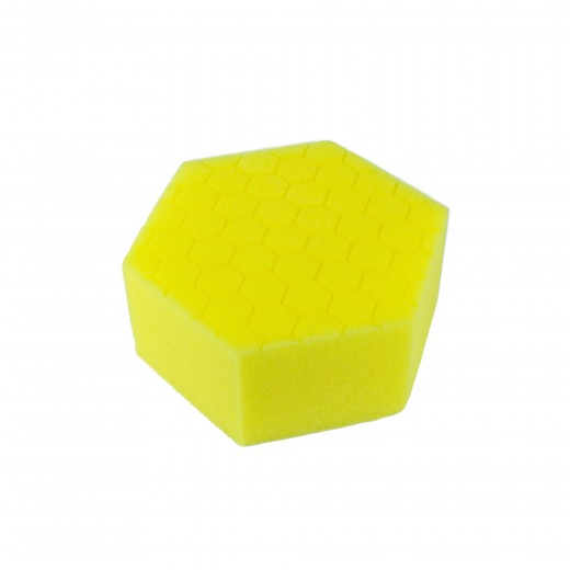 Carbon Collective HEX Hand Polishing Pad - Yellow