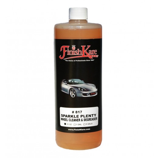 Екологичен шампоан Finish Kare 817 Sparkle Plenty Wheel Cleaner & Degreaser (916 ml)