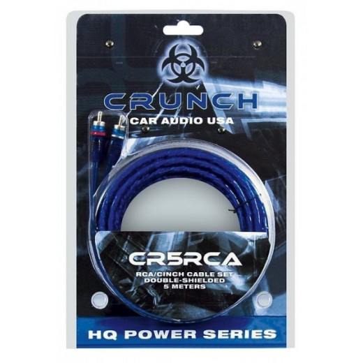 Signálový kabel Crunch CR5RCA