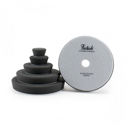 Polishing disc Fictech Pad Black Foam Soft 135/150