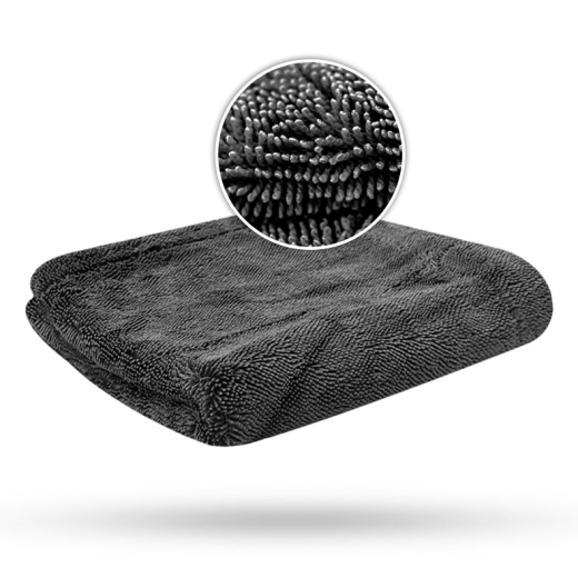 Sušicí ručník Liquid Elements Drying Towel Black Hole EVO Black - 1400 GSM 40 x 40 cm