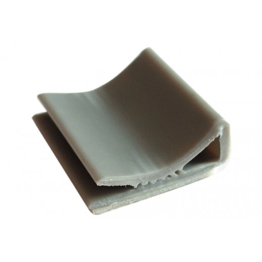 Self-adhesive clips for cable harnesses 28 x 25 x 10 mm (100 pcs)