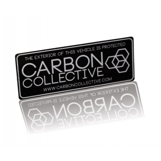 Samolepka Carbon Collective 80 mm Foil Interior Window Sticker