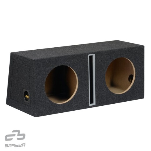 Bassreflexová dvojitá ozvučnice Basser B1035SX2 Black