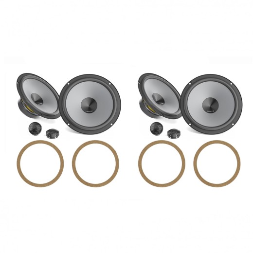 Speakers for Audi A6 C6 set no. 1