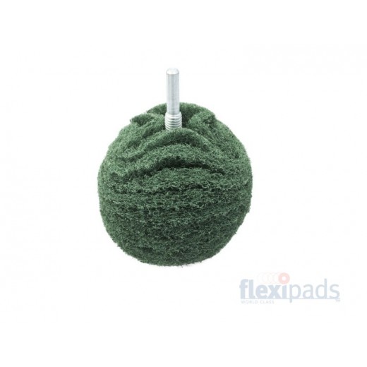 Flexipads Green Medium Scruff Ball 75