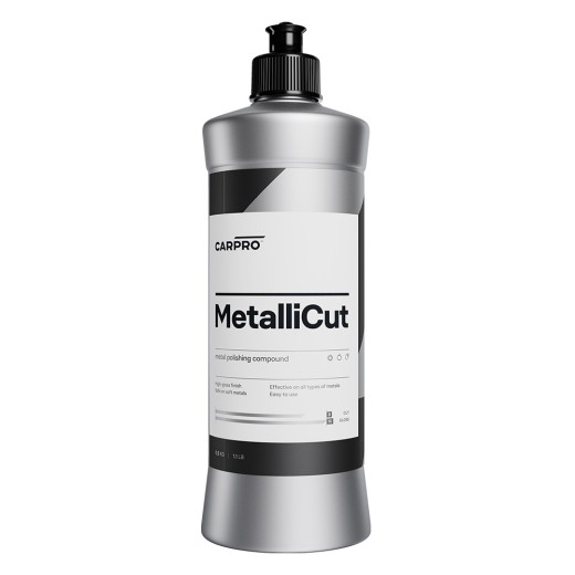 Pastă de lustruit metal CarPro MetalliCut (500 ml)