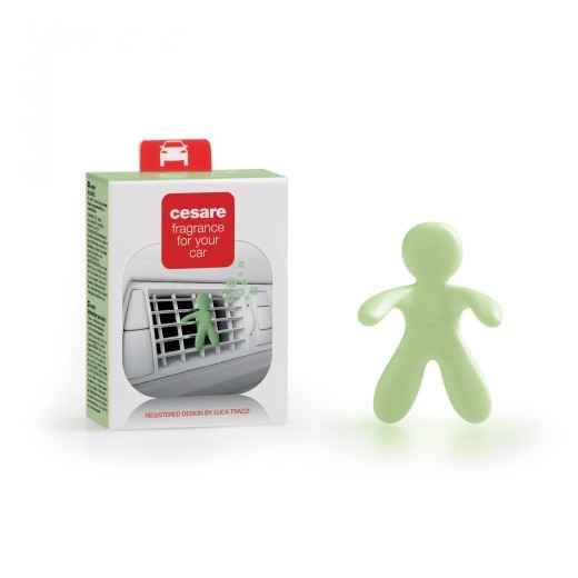 Zelená pastelová vůně do auta Mr&Mrs Fragrance Cesare Colonia (anti tobacco)