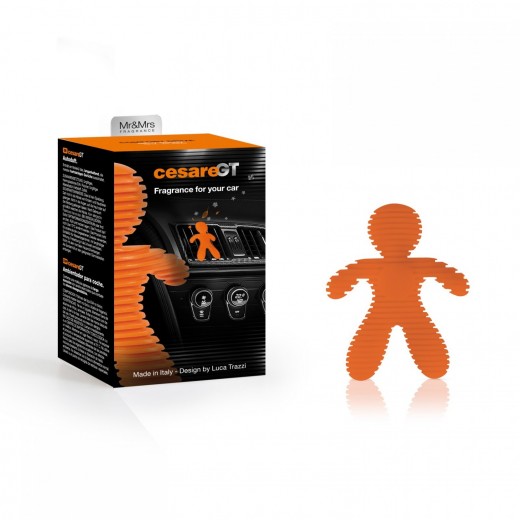 Oranžová vůně do auta Mr&Mrs Fragrance Cesare GT Comfort Drive (spicy wood)